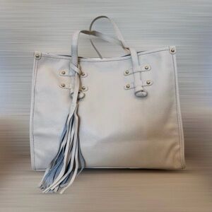 LAGGO Siena Leather Large Tote Bag
